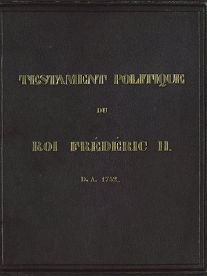 GStA PK, BPH, Urkunden III. 1. Testamente, Nr. 21